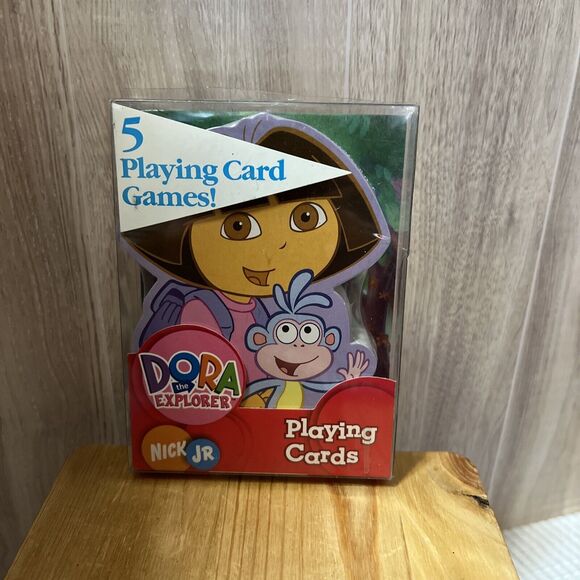 Dora the Explorer Shaped Playing Cards - Picture 1 of 2